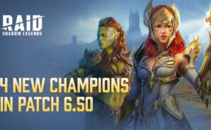RAID: Shadow Legends – 4 New Champions, Blessings Changes, Champion Rebalancing and more in Patch 6.50