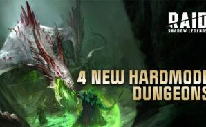 RAID: Shadow Legends – 4 New Hard Mode Dungeons, Mythical Artifacts and More in Patch 6.51.1
