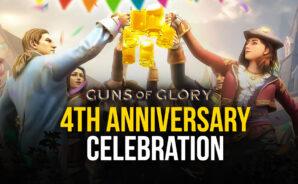 Guns of Glory: The Iron Mask celebrates its 4th Anniversary with numerous events and rewards