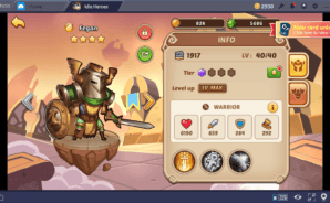 Idle Heroes على جهاز الكمبيوتر: كيفية رفع مستوى أبطالك بشكل أسرع