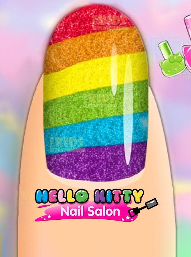 Hello Kitty Nail Salon