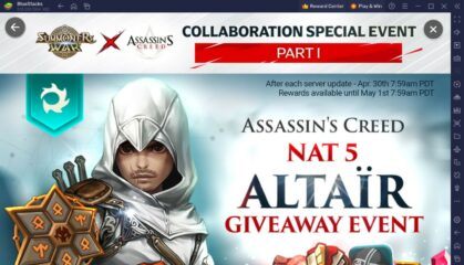 Summoners War X Assassin’s Creed Collaboration Events and Rewards